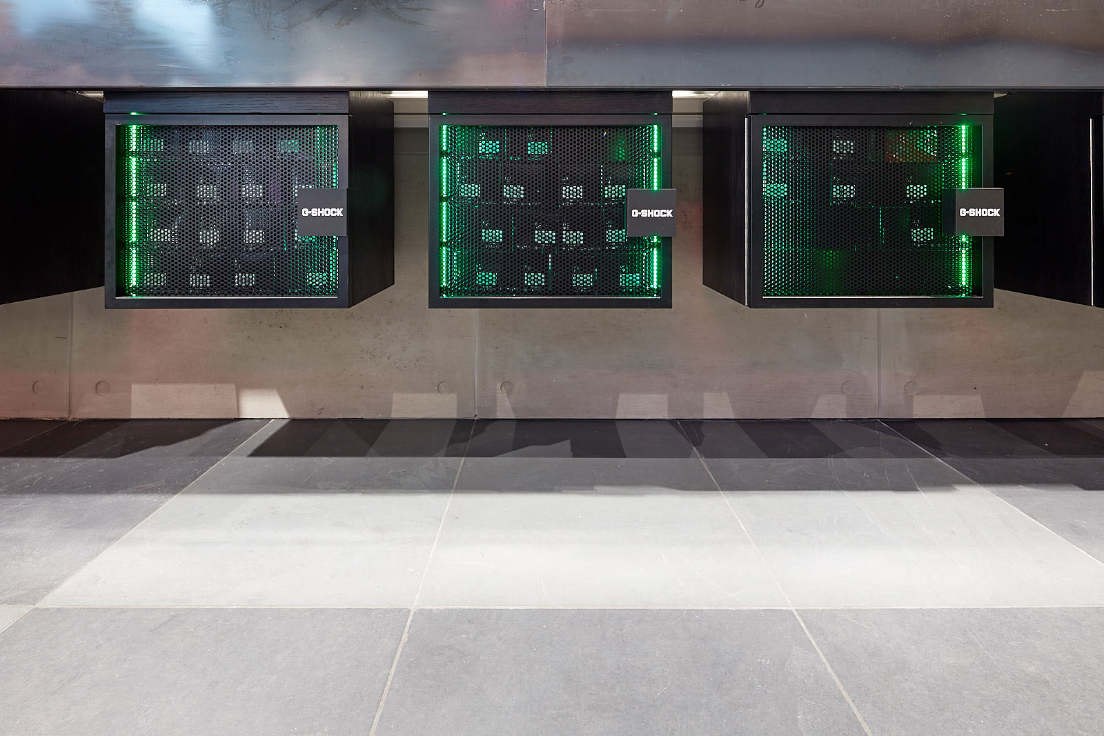 G-Shock Display Cabinets