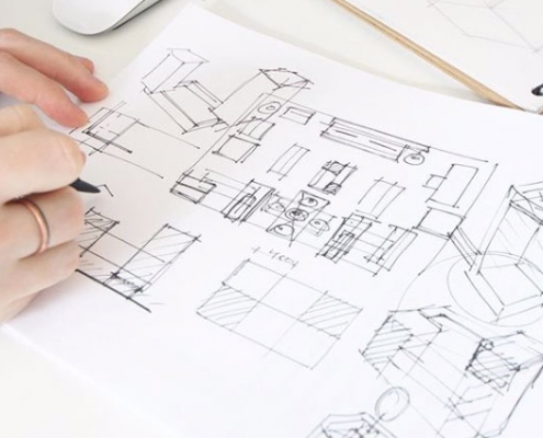 Retail Design Planning Drawings