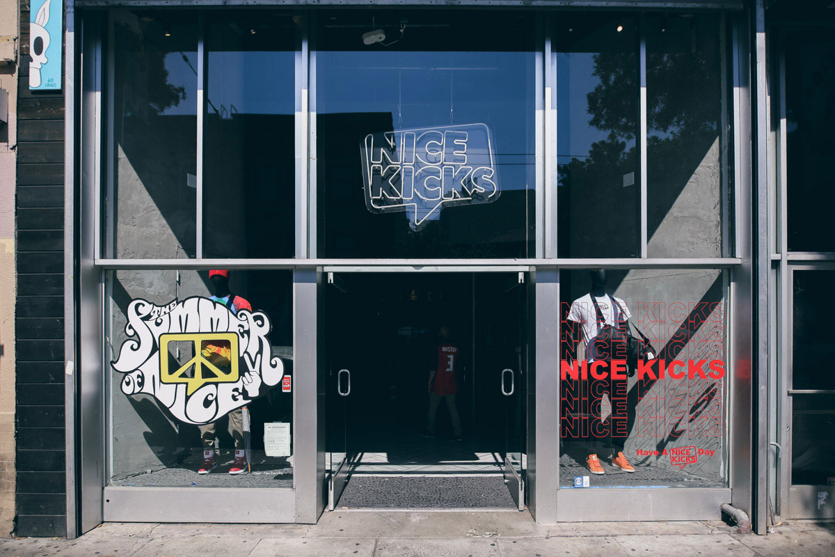 Nice Kicks Shop Exterior